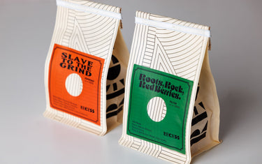Singing the brews: How Recess Coffee make their labels pop