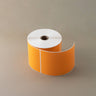 Orange Direct Thermal Labels – 100x150mm | 500/roll image 0