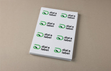 Laser Labels – 8UP Per Sheet | Custom Size image 0