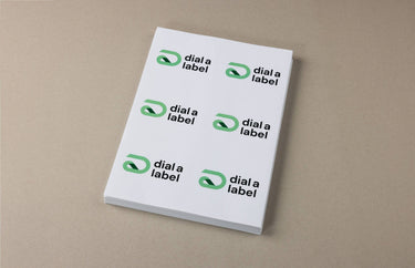 Laser Labels – 6UP Per Sheet | Custom Size image 0