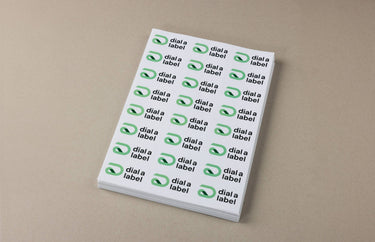 Laser Labels – 24UP Per Sheet | Custom Size image 0