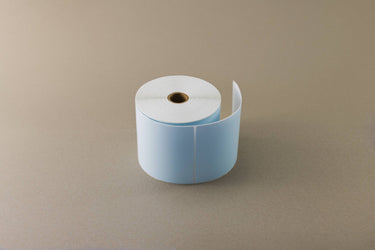 Blue Direct Thermal Labels – 100x150mm | 500/roll image 0
