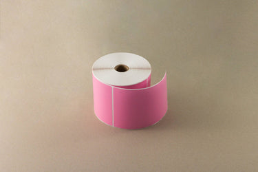 Pink Direct Thermal Labels – 100x150mm | 500/roll image 0