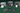 Six printers on a green background