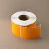 Orange Direct Thermal Labels – 1,000/roll image 0